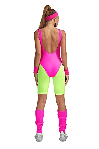 Women's 80's Workout Girl Costume